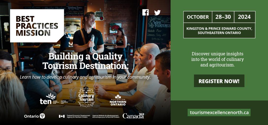 Culinary and Agritourism Best Practices Mission: Southeastern Ontario