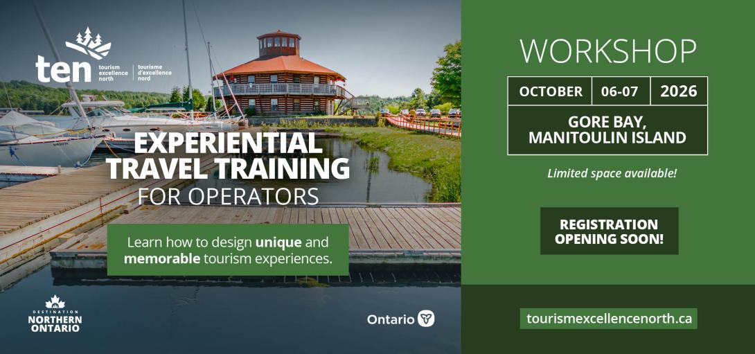 Experiential Travel Training for Operators (Manitoulin Island, ON)