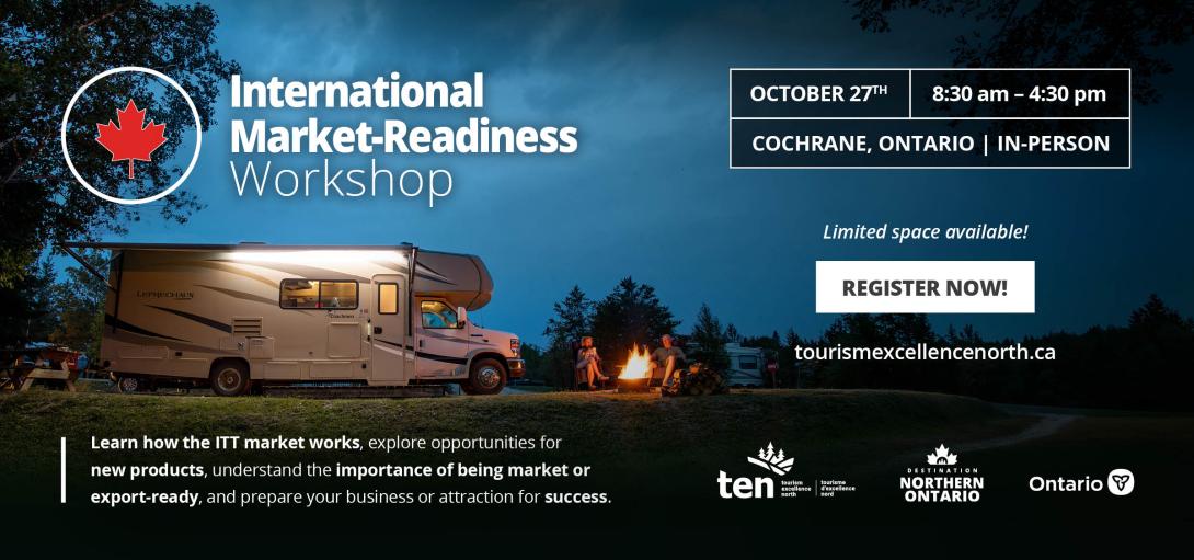 International Market Readiness Workshop  for Northern Ontario Tourism Operators